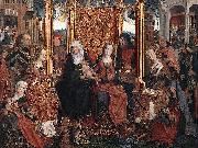 unknow artist Die mystische Vermahlung der Hl. Katharina mit dem Jesusknaben oil painting on canvas
